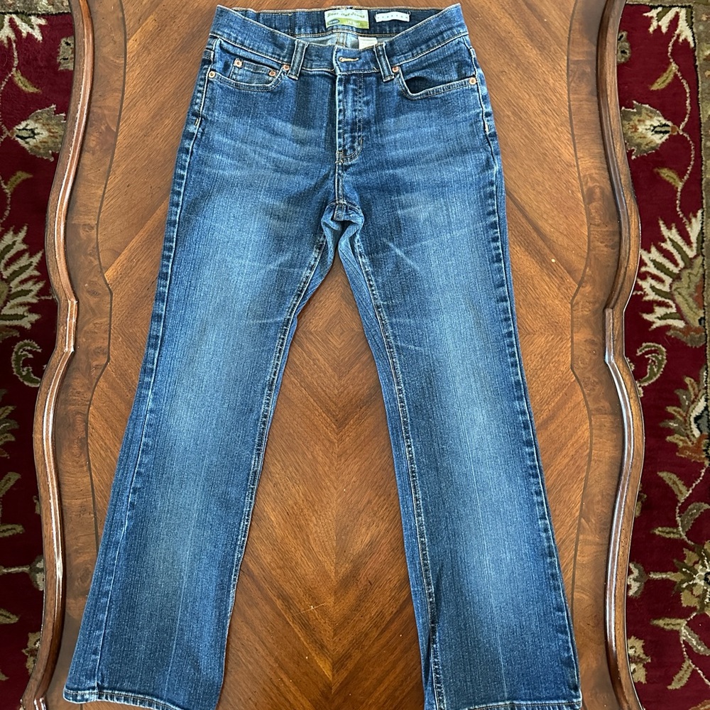 Boot-Cut Jeans Size 4 Short EUC